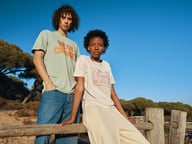 Miniatyrbilde 3 av Cloud pink iqoniq Yala Resirkulert Bomull T-skjorte Dame