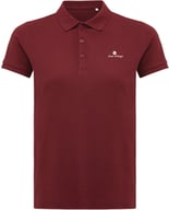 Miniatyrbilde 7 av Burgunderrød iqoniq Yosemite Økologisk og Resirkulert Bomull Poloskjorte Dame