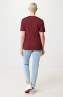 Miniatyrbilde 3 av Burgunderrød iqoniq Bryce Resirkulert Bomull T-skjorte