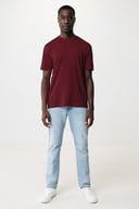 Miniatyrbilde 4 av Burgunderrød iqoniq Sierra Resirkulert Bomull T-skjorte
