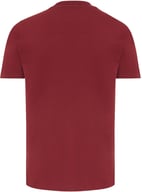 Miniatyrbilde 1 av Burgunderrød iqoniq Brett Resirkulert Bomull T-skjorte