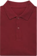 Miniatyrbilde 2 av Burgunderrød iqoniq Yosemite Resirkulert Bomull Poloskjorte