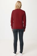 Miniatyrbilde 4 av Burgunderrød iqoniq Zion Resirkulert Bomull Collegegenser