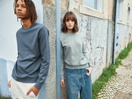 Miniatyrbilde 9 av Heather anthracite iqoniq Denali Resirkulert Bomull Ufarget Collegegenser