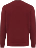 Miniatyrbilde 1 av Burgunderrød iqoniq Etosha Resirkulert Bomull Collegegenser