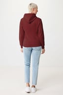 Miniatyrbilde 4 av Burgunderrød iqoniq Jasper Resirkulert Bomull Hettegenser