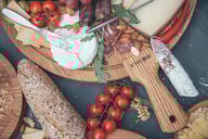 Miniatyrbilde 8 av Brun Boska Amigo Stort Rundt Serveringsbrett