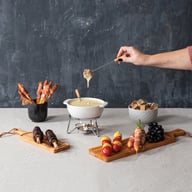 Miniatyrbilde 4 av Hvit Boska 750 ml Cheese Fondue Sett