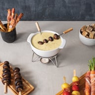 Miniatyrbilde 5 av Hvit Boska 750 ml Cheese Fondue Sett