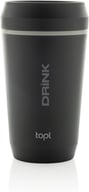 Miniatyrbilde 3 av Grå Topl To Go 354 ml Rplast Termokopp med 360-lokk