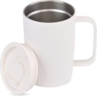 Miniatyrbilde 2 av Hvit Aviana Rowan 450 ml Resirkulert Rustfritt Stål  Termokopp