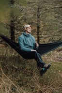 Miniatyrbilde 5 av Svart Nordic Drift GRS Trail utendørs hengekøye