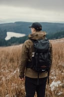 Miniatyrbilde 11 av Svart Nordic Drift Trail RCS ryggsekk 33L