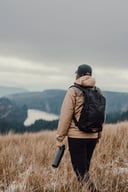 Miniatyrbilde 10 av Svart Nordic Drift Trail RCS dagstursekk 16L