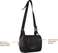 Miniatyrbilde 1 av Svart Nordic Drift Trail RCS Crossbody bag 4L