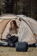 Miniatyrbilde 6 av Svart Nordic Drift Storm RCS vannavvisende liten kjølebag