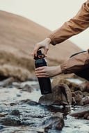 Miniatyrbilde 8 av Svart Nordic Drift Trail RCS isolert sportsflaske som kan stenges