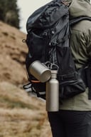 Miniatyrbilde 9 av Sølvfarget Nordic Drift Trail Ultra Light Titanium 450ml Krus