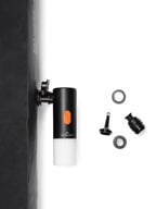 Miniatyrbilde 2 av Svart Nordic Drift Titan bærbar luftpumpe og camping lykt