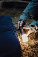 Miniatyrbilde 7 av Svart Nordic Drift Titan bærbar luftpumpe og camping lykt