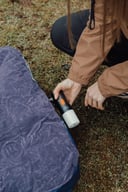 Miniatyrbilde 9 av Svart Nordic Drift Titan bærbar luftpumpe og camping lykt