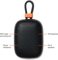 Miniatyrbilde 1 av Svart Nordic Drift Titan IP67 Vann- og støvtett 5W høytaler