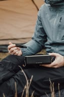 Miniatyrbilde 9 av Svart Nordic Drift Trail 4-i-1 utendørsbestikk