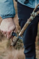 Miniatyrbilde 6 av Svart Nordic Drift Adventure foldekniv