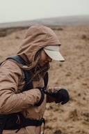 Miniatyrbilde 6 av Beige Nordic Drift RCS Aero UPF 50+ caps