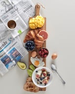 Miniatyrbilde 4 av Brun Vinga Buscot Langt Serveringsbrett