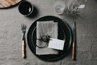 Miniatyrbilde 3 av Svart Vinga Nomimono 26,5 cm 2-pk Tallerkener