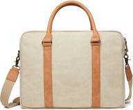 Miniatyrbilde 2 av Beige Vinga Bosler RCS Resirkulert Kanvas PC-veske