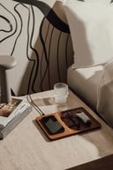 Miniatyrbilde 1 av Brun Vinga Timo RCS Skrivebordsbrett med  Ladeplate