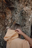 Miniatyrbilde 5 av Gul Vinga Tolo Hamam 360 g/m2 Strandponcho i Frotté Håndkle