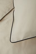 Miniatyrbilde 2 av Beige Vinga Marston Økologisk Bomull Sengesett i 4 deler