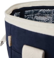 Miniatyrbilde 4 av Blå Vinga Volonne AWARE Resirkulert Kanvas Kjøleveske