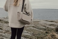 Miniatyrbilde 4 av Greige Vinga Baltimore RPET Piknikpledd