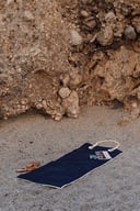 Miniatyrbilde 4 av Blå Vinga Volonne AWARE Resirkulert Kanvas Strandmatte