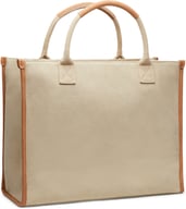 Miniatyrbilde 2 av Beige Vinga Bosler RCS Resirkulert Kanvas Kontorveske