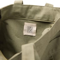 Miniatyrbilde 2 av Grønn Vinga Hilo AWARE Resirkulert Canvas Totebag med Glidelås