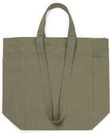 Miniatyrbilde 3 av Grønn Vinga Hilo AWARE Resirkulert Canvas Totebag med Glidelås