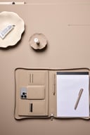 Miniatyrbilde 8 av Greige Vinga Baltimore A4 Portefølje