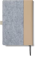 Miniatyrbilde 1 av Grå Vinga Albon GRS Resirkulert Filt Linjert Notatbok