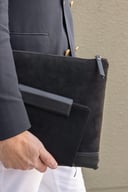 Miniatyrbilde 5 av Svart Vinga Marlow A5 Resirkulert Skinn Notatbok