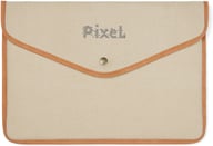 Miniatyrbilde 3 av Beige Vinga Bosler GRS Resirkulert Kanvas 14" Laptopetui