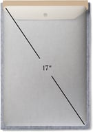 Miniatyrbilde 3 av Grå Vinga Albon GRS Resirkulert Filt 17" Laptopetui