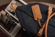 Miniatyrbilde 3 av Brun Vinga Bosler RCS PU Bagasjelapp