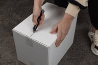 Miniatyrbilde 6 av Grå XD Collection RCS Resirkulert Plast Påfyllbar Snap-off Kartongkniv