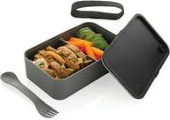 Miniatyrbilde 1 av Grå XD Collection GRS Resirkulert PP Matboks med Spork