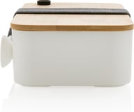 Miniatyrbilde 5 av Hvit XD Collection RCS Resirkulert PP Matboks med Bambuslokk